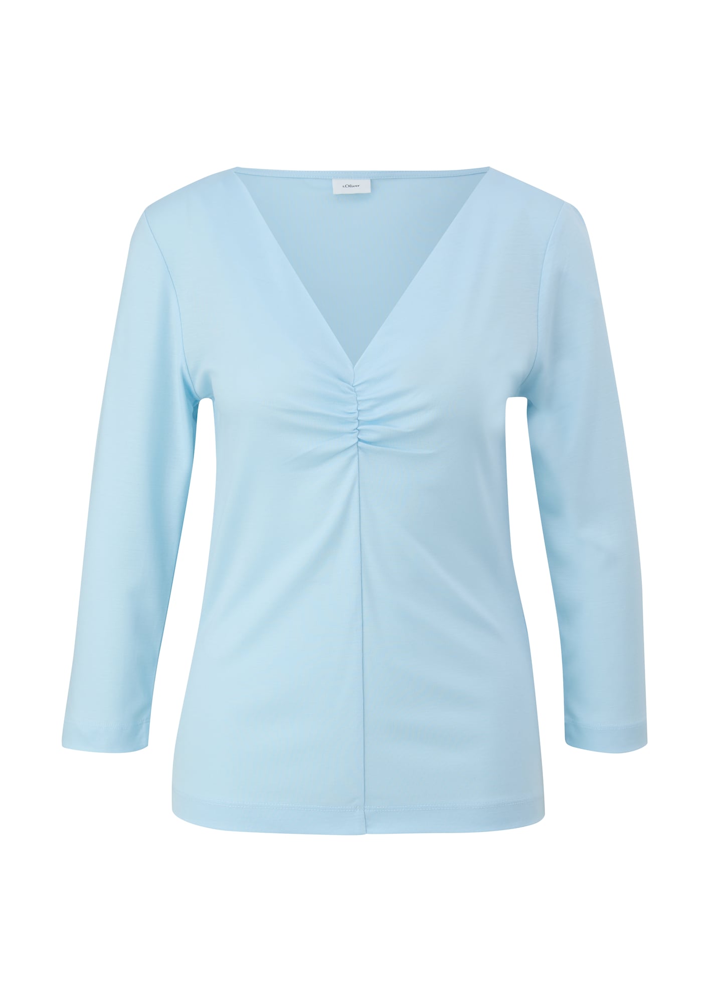 s.Oliver BLACK LABEL Tricou  albastru deschis