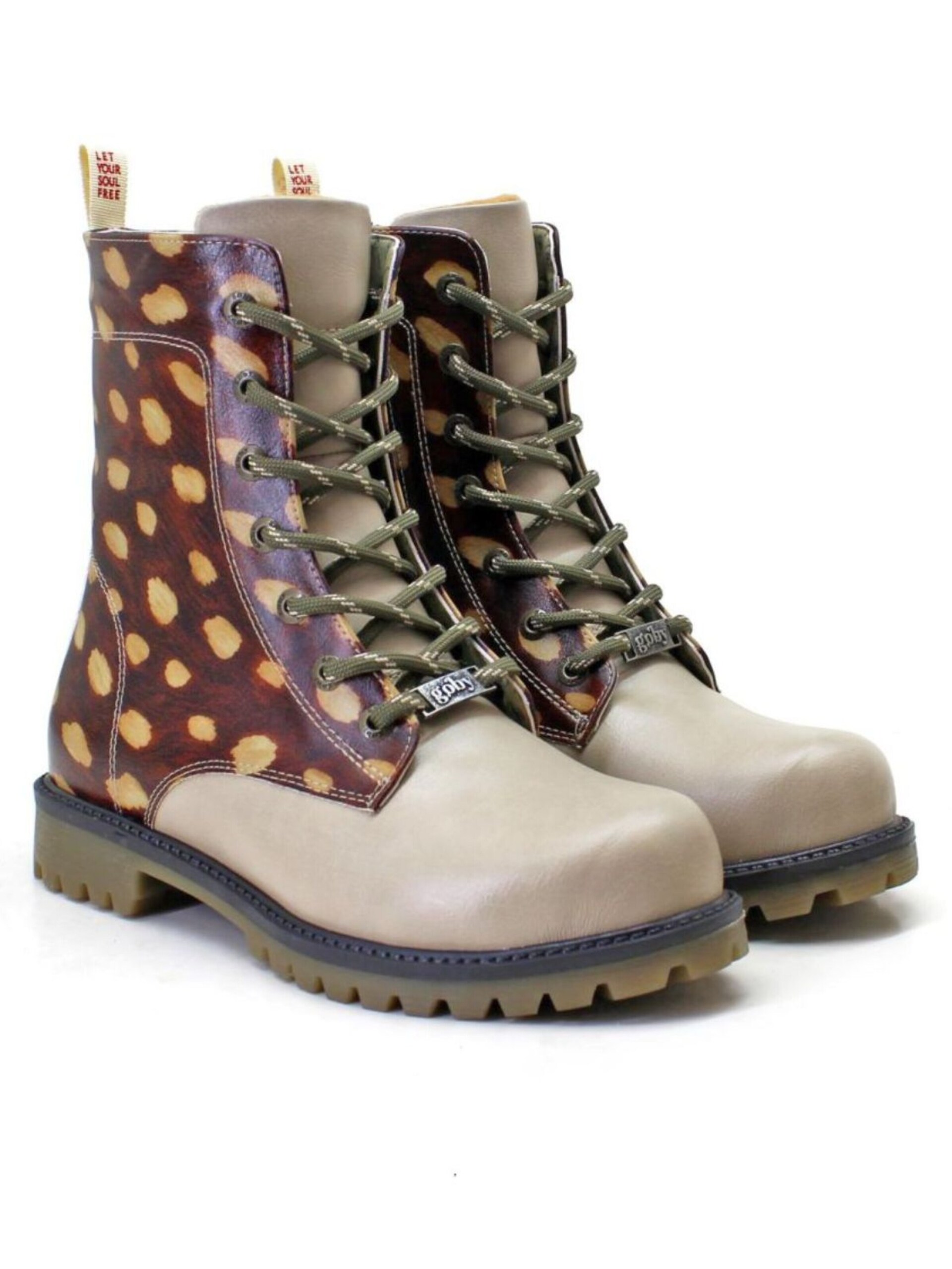 Goby Stövel med snörning 'Ankle Boots MAT187' dam