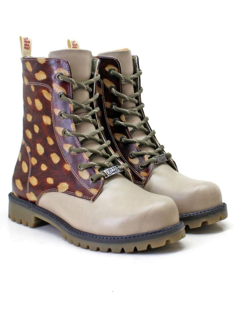 Stövel med snörning 'Ankle Boots Goby MAT187'