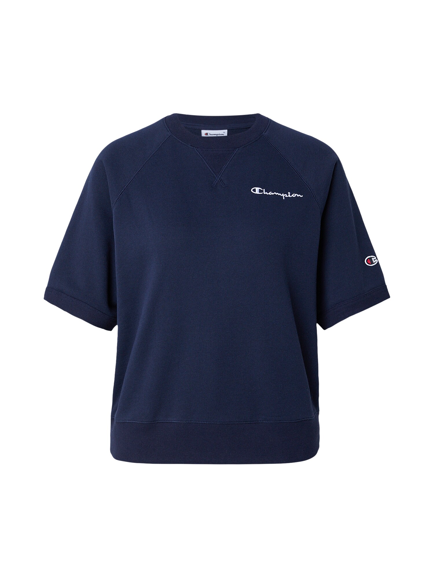 Champion Authentic Athletic Apparel Bluză de molton  bleumarin / alb