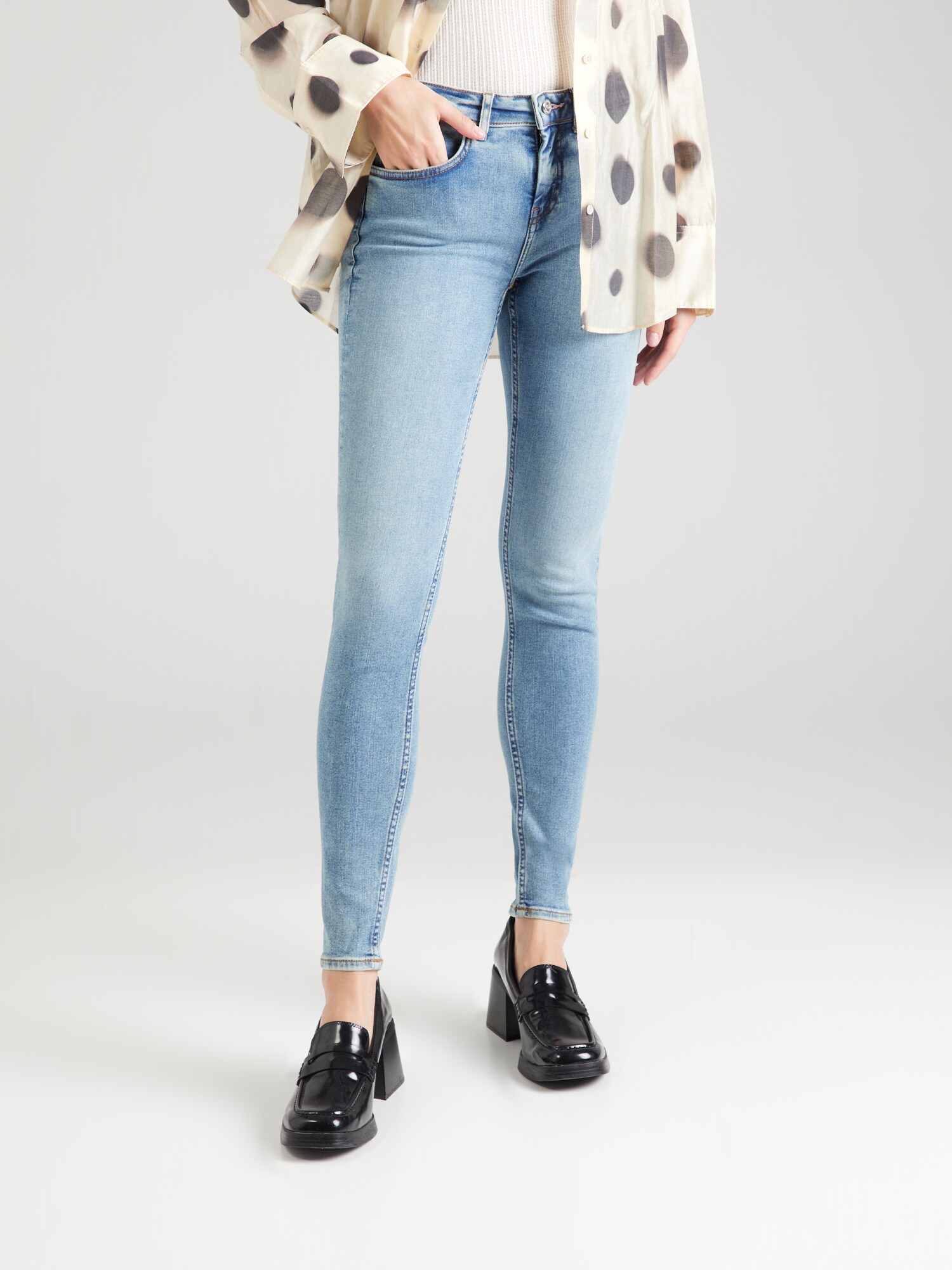 SCOTCH & SODA Farmer 'CORE BOHEMIENNE'  világoskék termék 2. képe