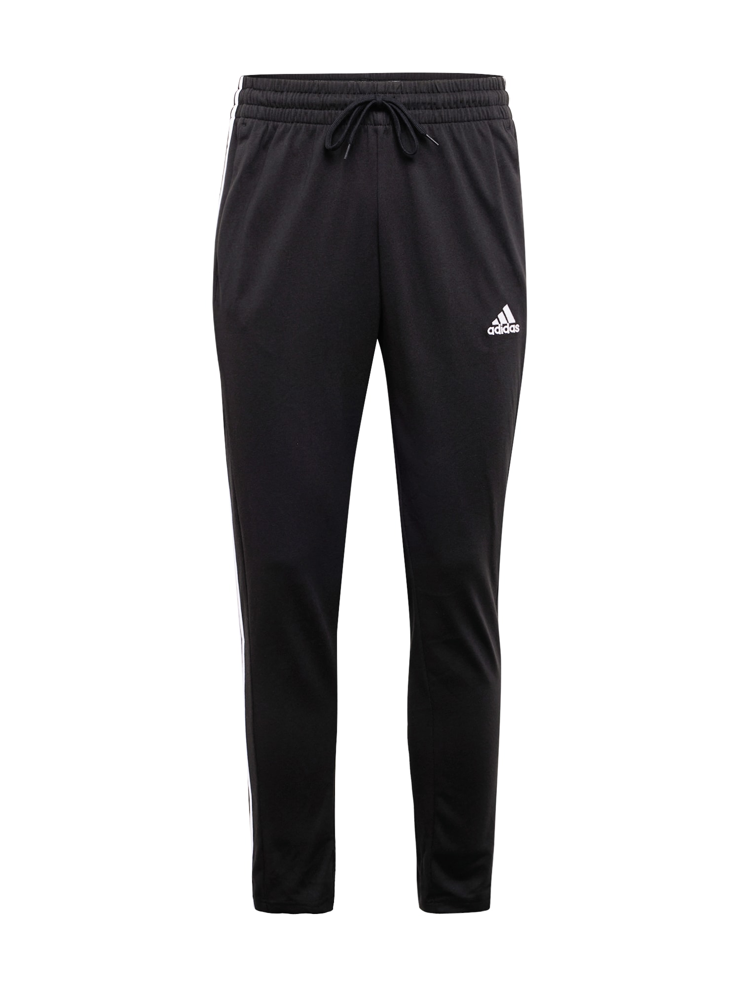 ADIDAS SPORTSWEAR Športne hlače 'Essentials'  črna / bela