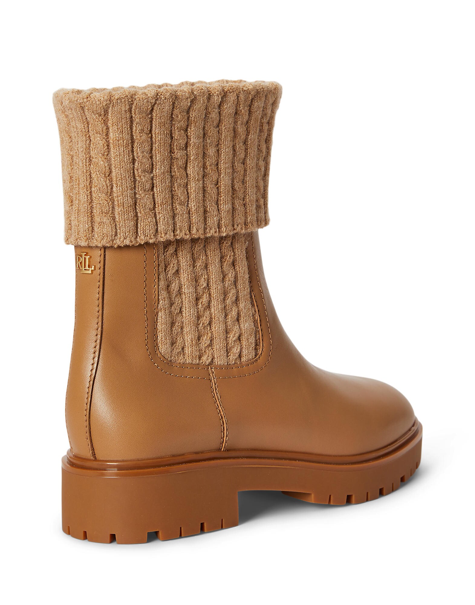 Lauren Ralph Lauren Botas Chelsea 'ALLYSON' camelo / marrón – imagen 3