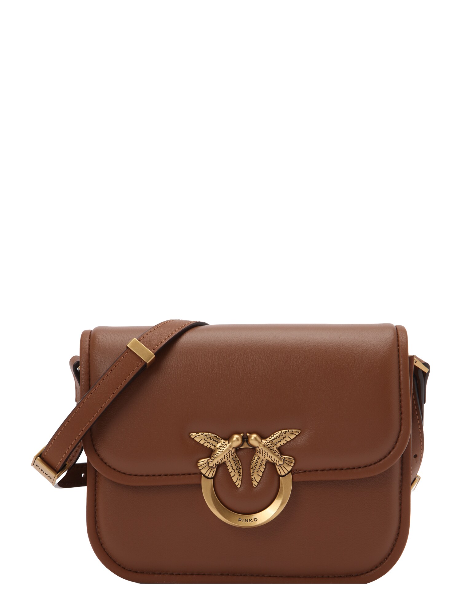 PINKO Geantă de umăr Love  maro