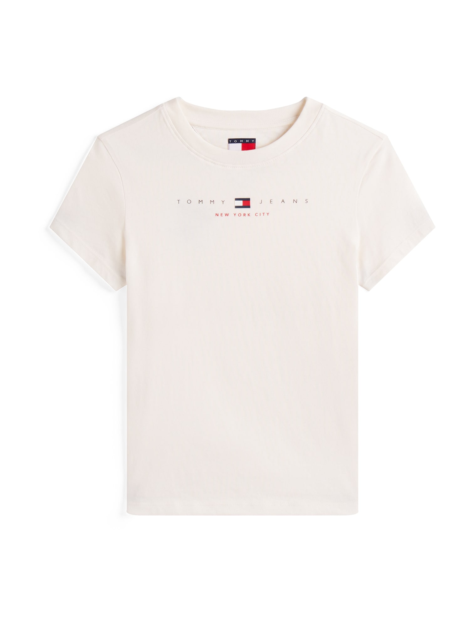 Tommy Jeans Póló gyapjúfehér akciós termékkép 1
