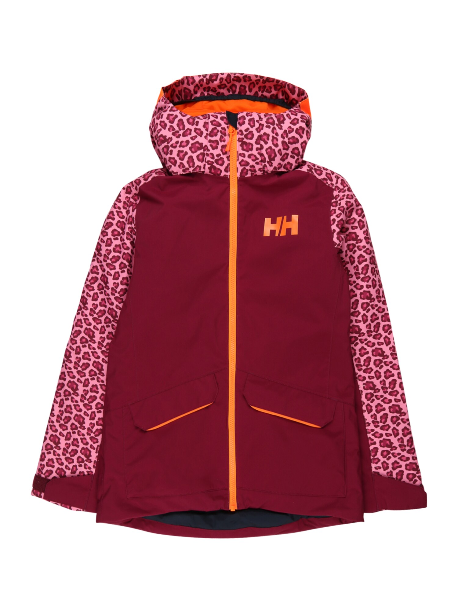 HELLY HANSEN Laisvalaikio striukė  purpurinė / kraujo spalva / oranžinė