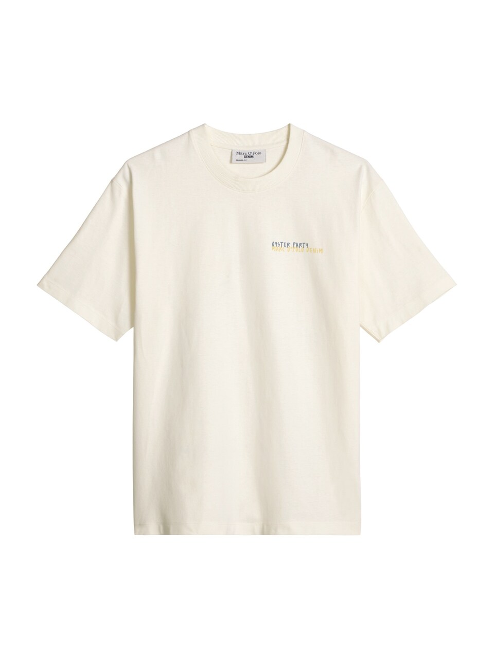 T-shirt marinblå / gul