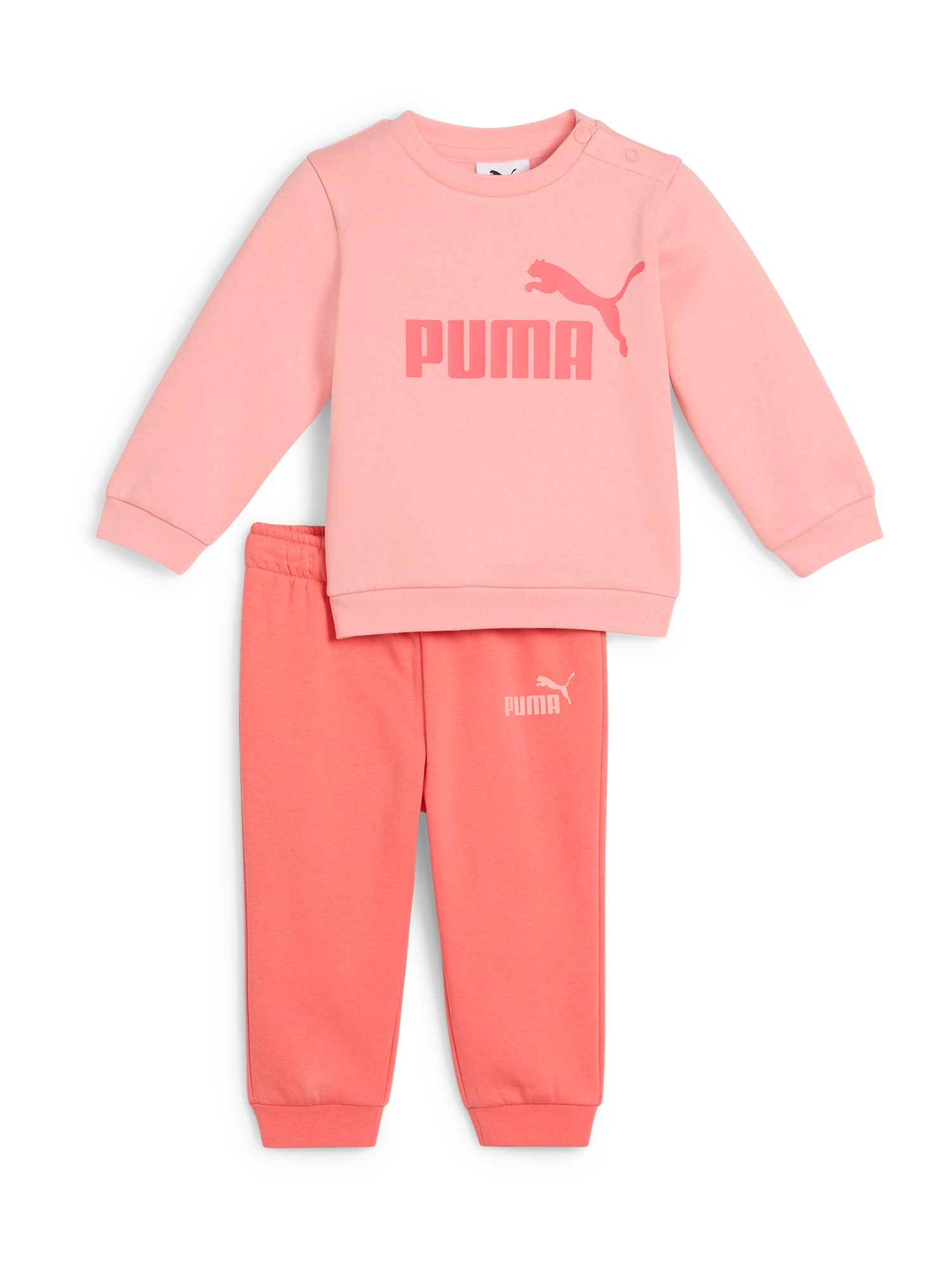 PUMA Tréningový komplet 'Minicats Essentials'  koralová / ružová