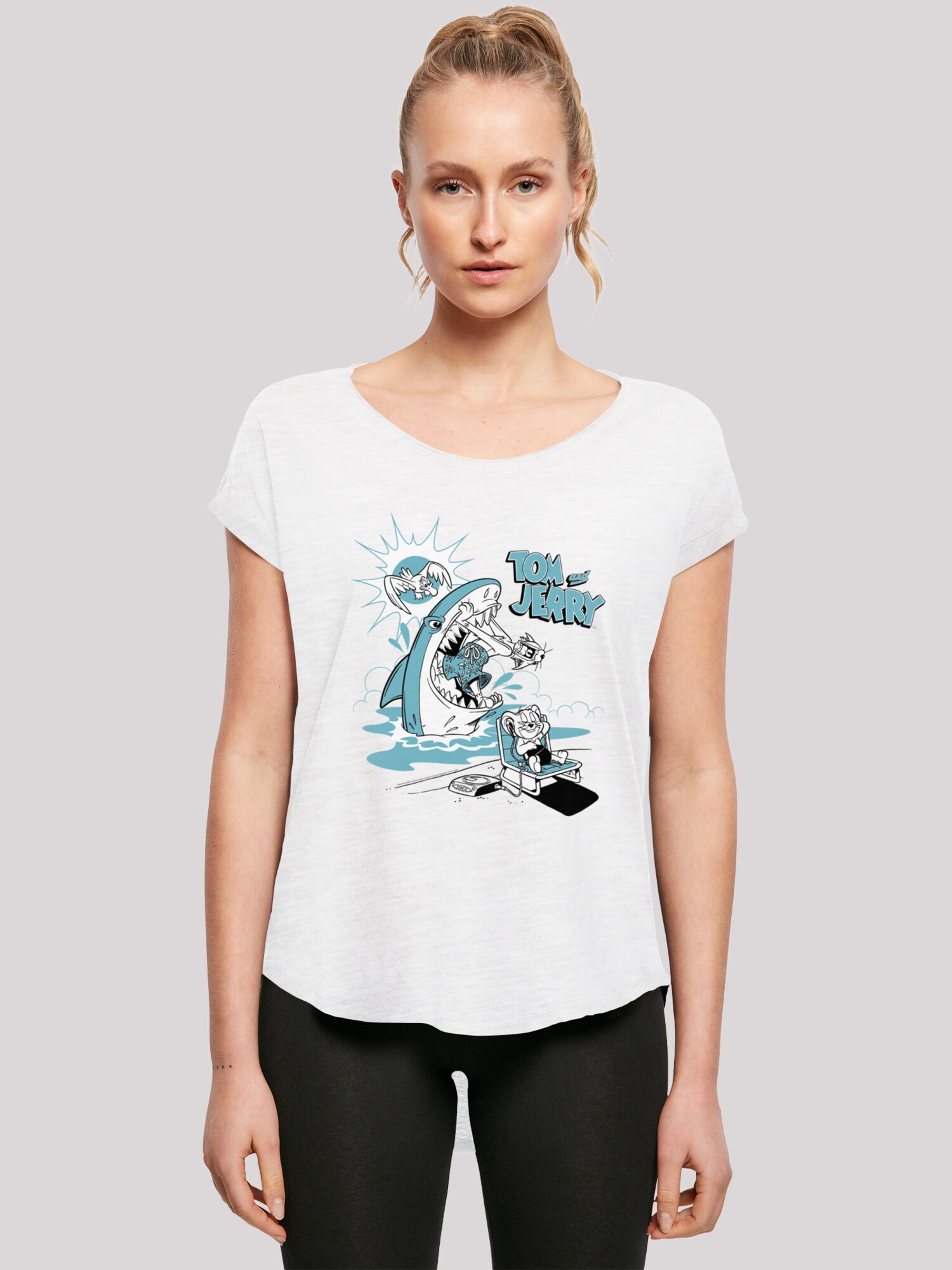 Thumbnail - T-Shirt 'Tom and Jerry Summer Shark'
