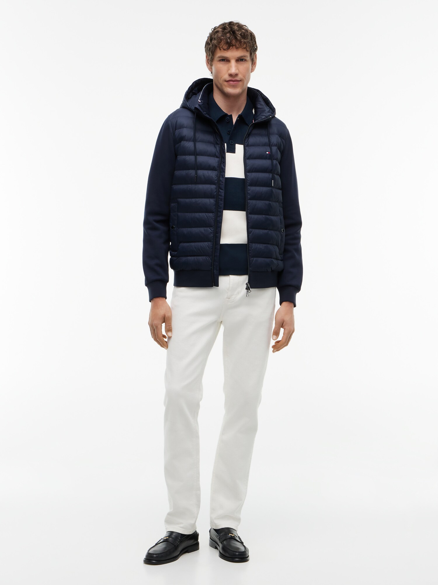 TOMMY HILFIGER Sudadera con cremallera  navy – imagen 4