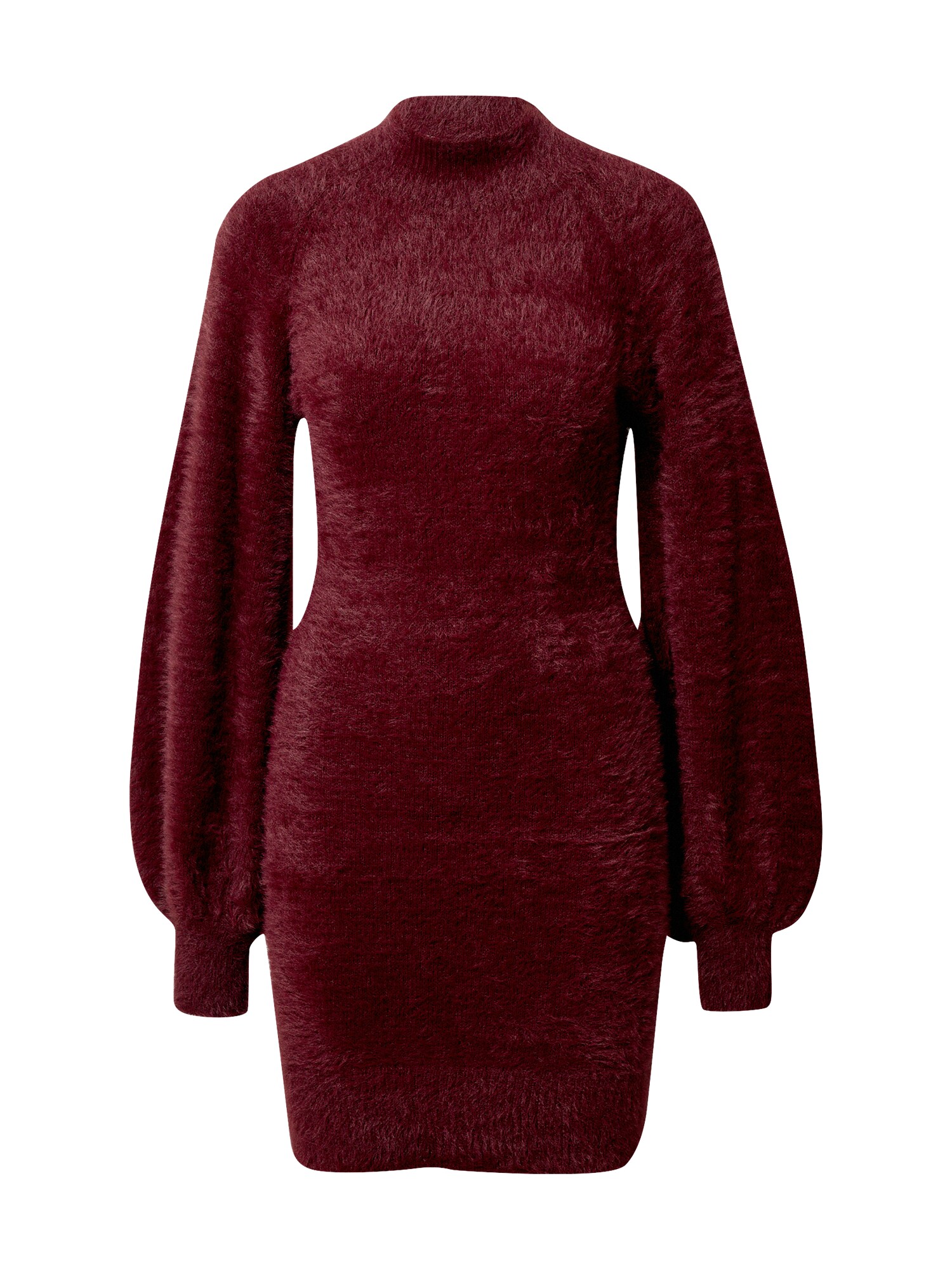 Bardot Megzta suknelė 'Bell'  vyno raudona spalva