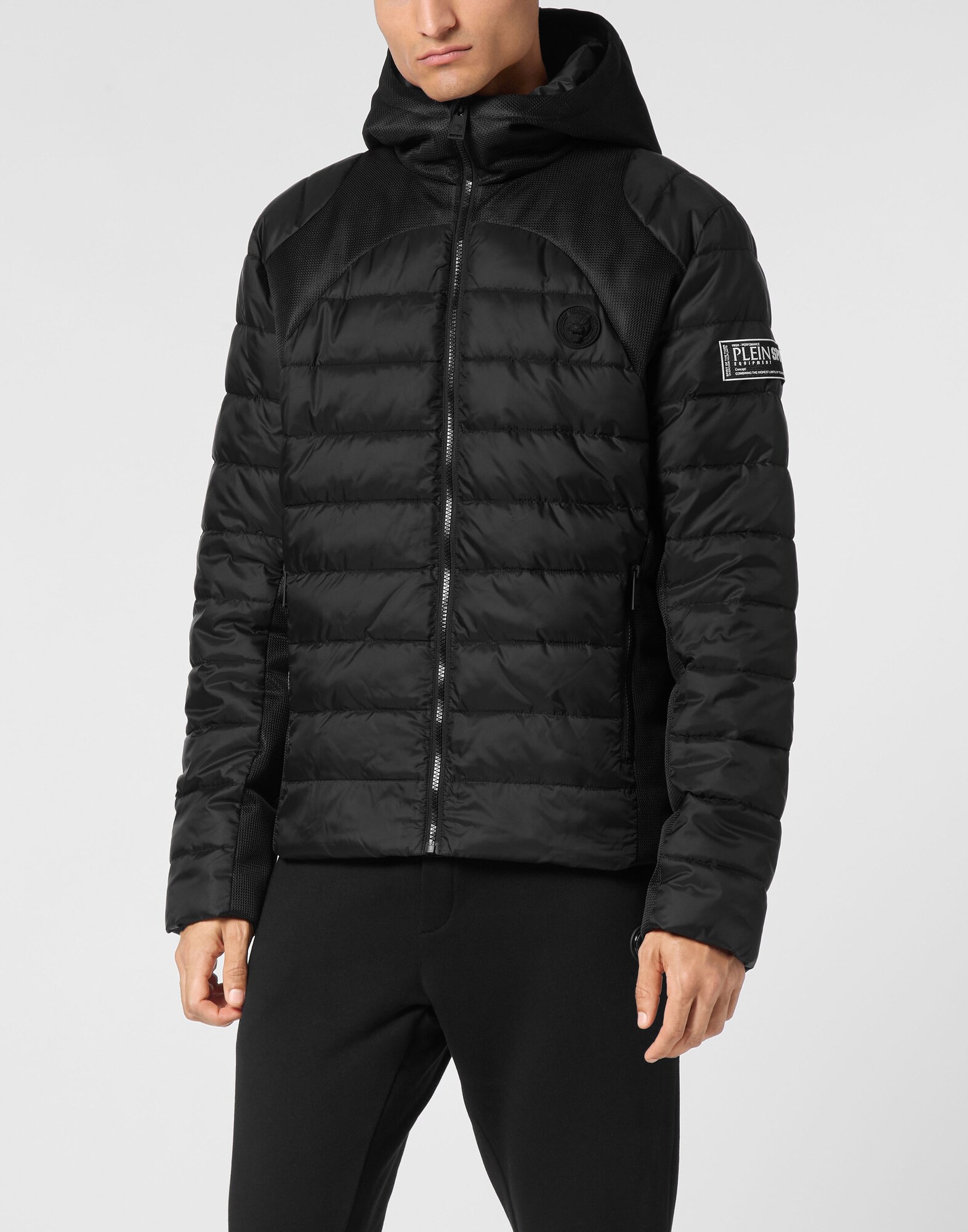 Plein Sport Chaqueta de entretiempo negro – imagen 2