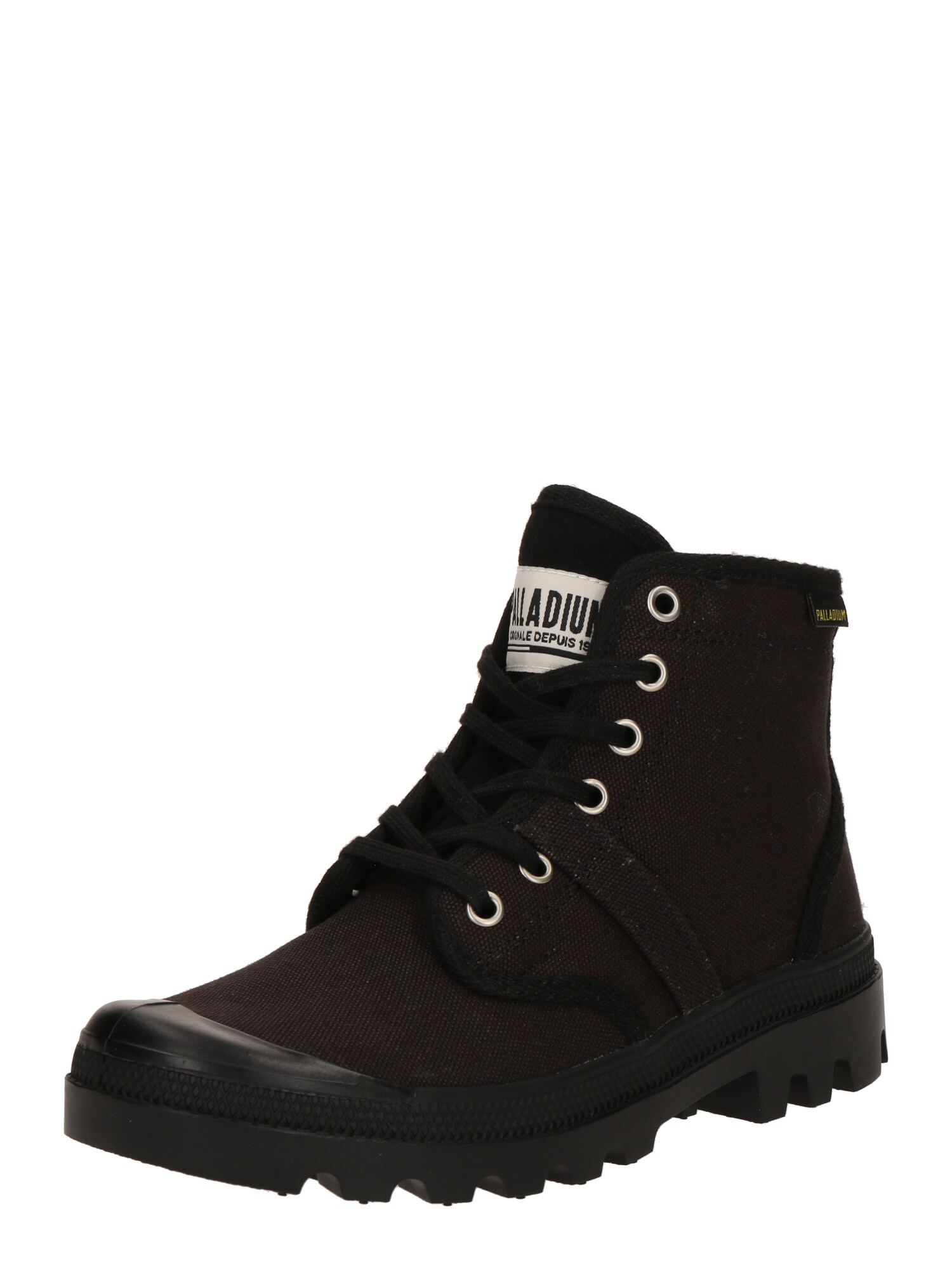 Palladium Ghete cu șireturi PALLABROUSSE  negru