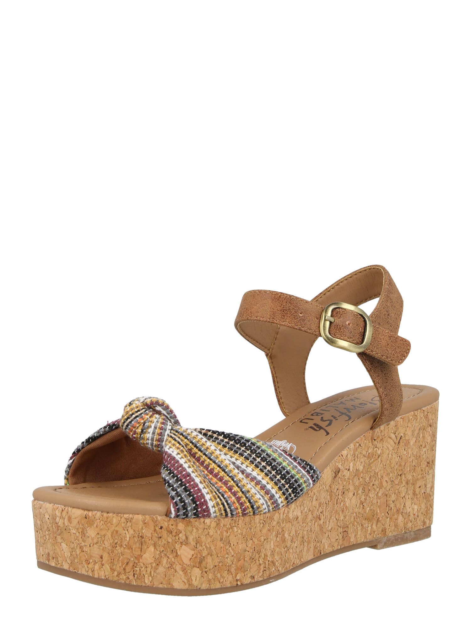 Blowfish Malibu Sandale cu baretă 'ADORE'  albastru / maro deschis / lila / alb