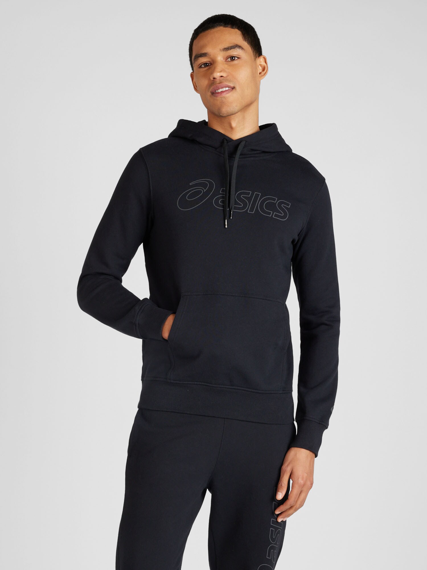 ASICS Sport szabadidős felsők  fekete termék 2. képe