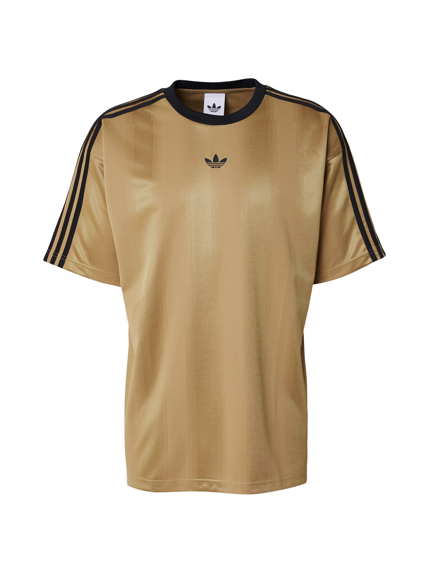 ADIDAS ORIGINALS Tricou Adicolor auriu / negru