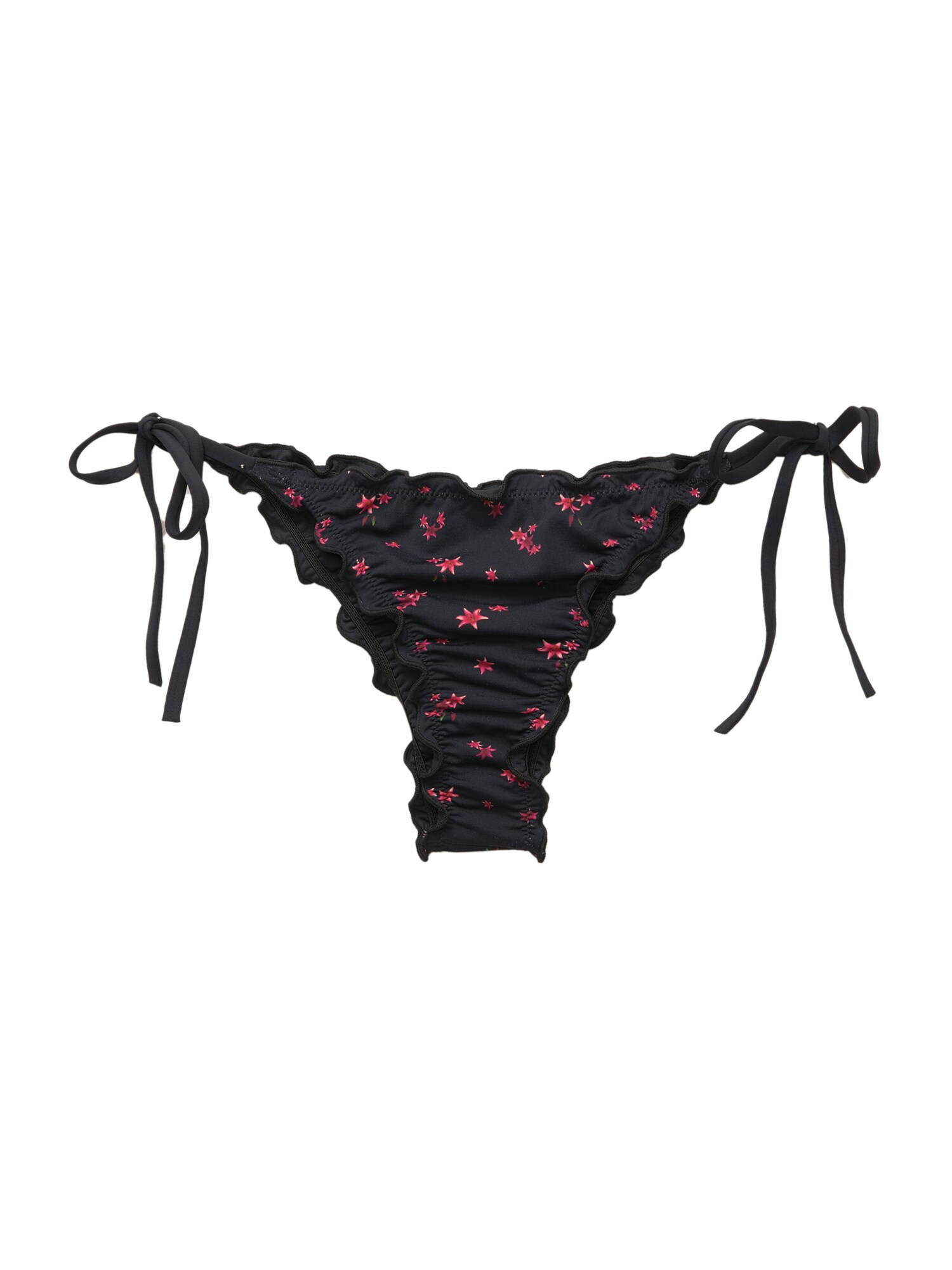 Pull&Bear Bikini nadrágok  zöld / rózsaszín / rózsaszín / fekete akciós termékkép 1