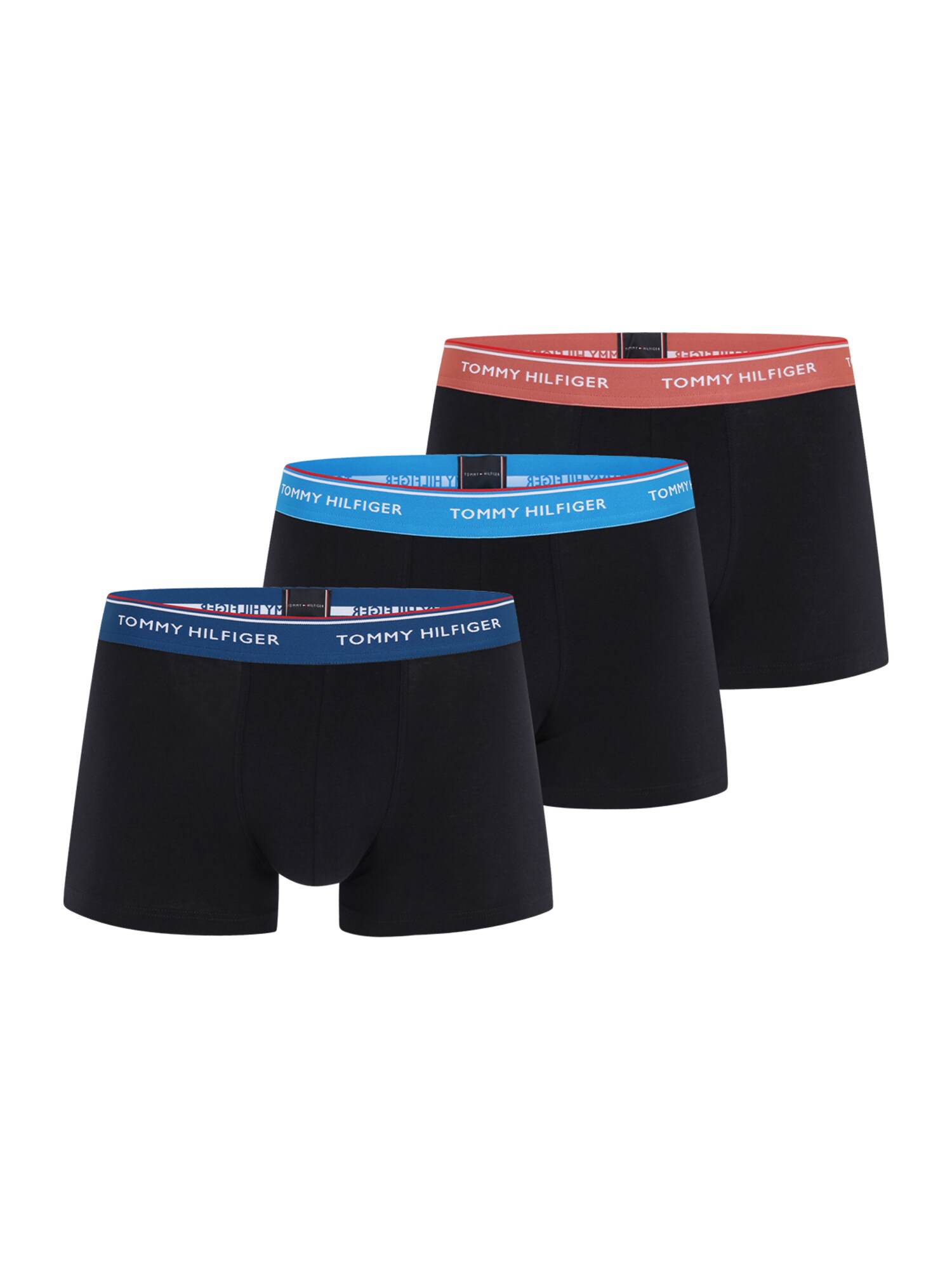 Tommy Hilfiger Underwear Boxerky  modrá / námornícka modrá / staroružová / biela