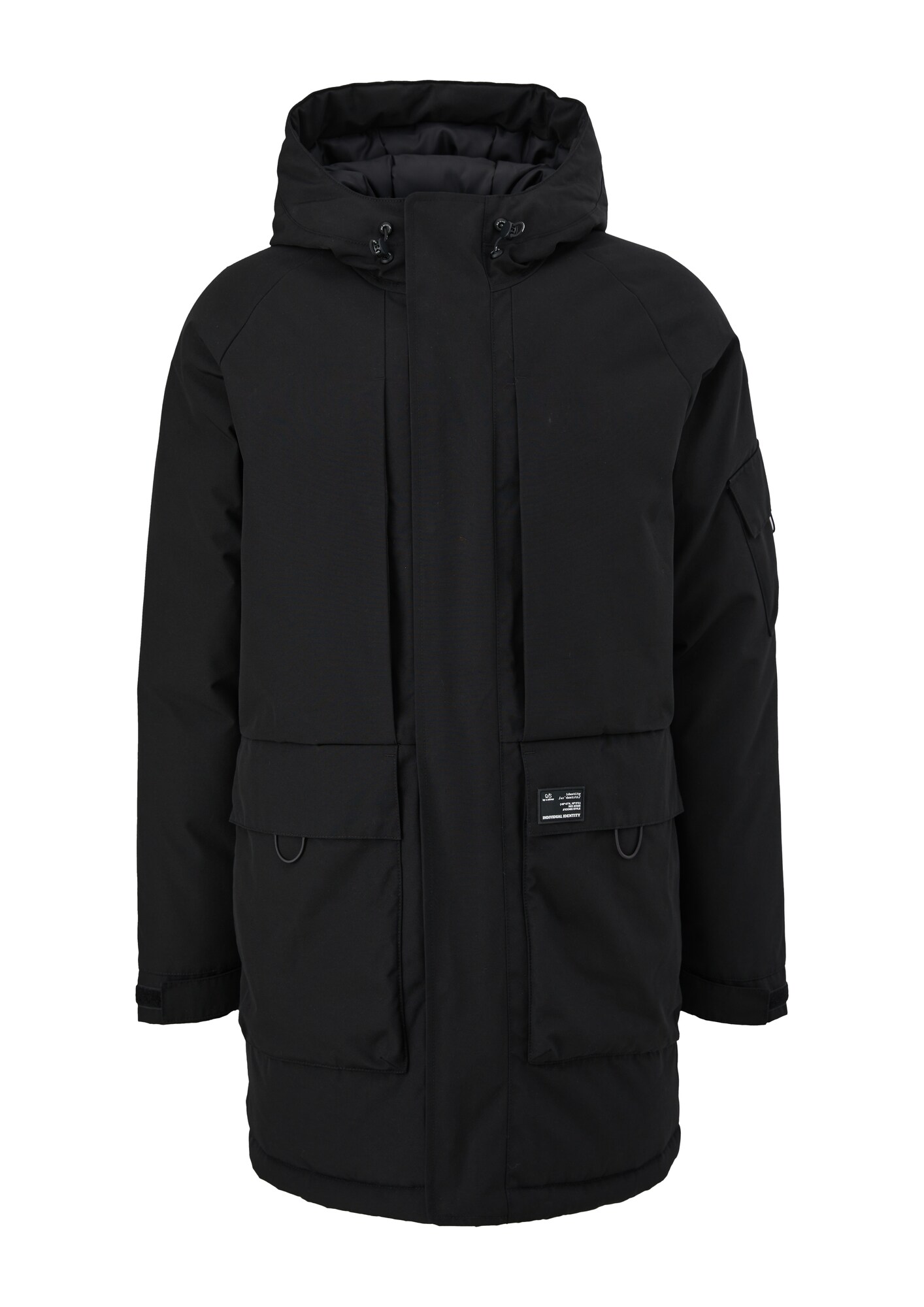 QS by s.Oliver Casaco de inverno  preto