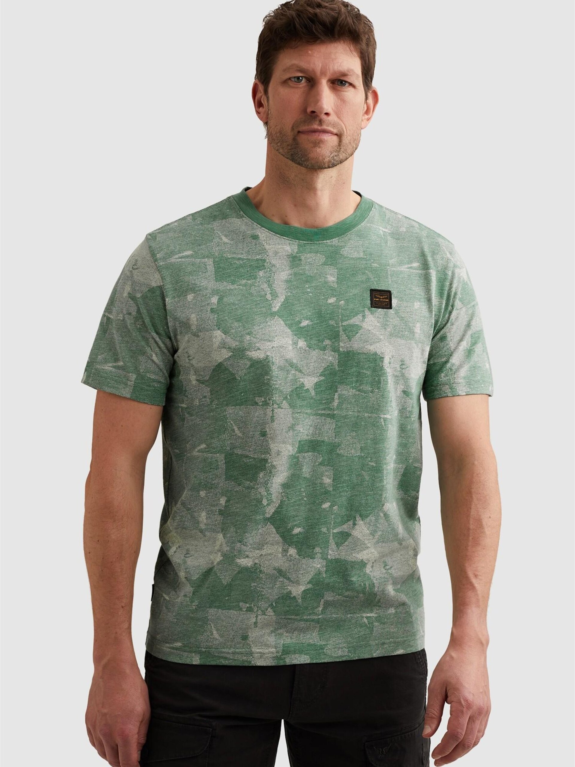 PME Legend T-shirt 'T-shirt in jersey with allover print' herr