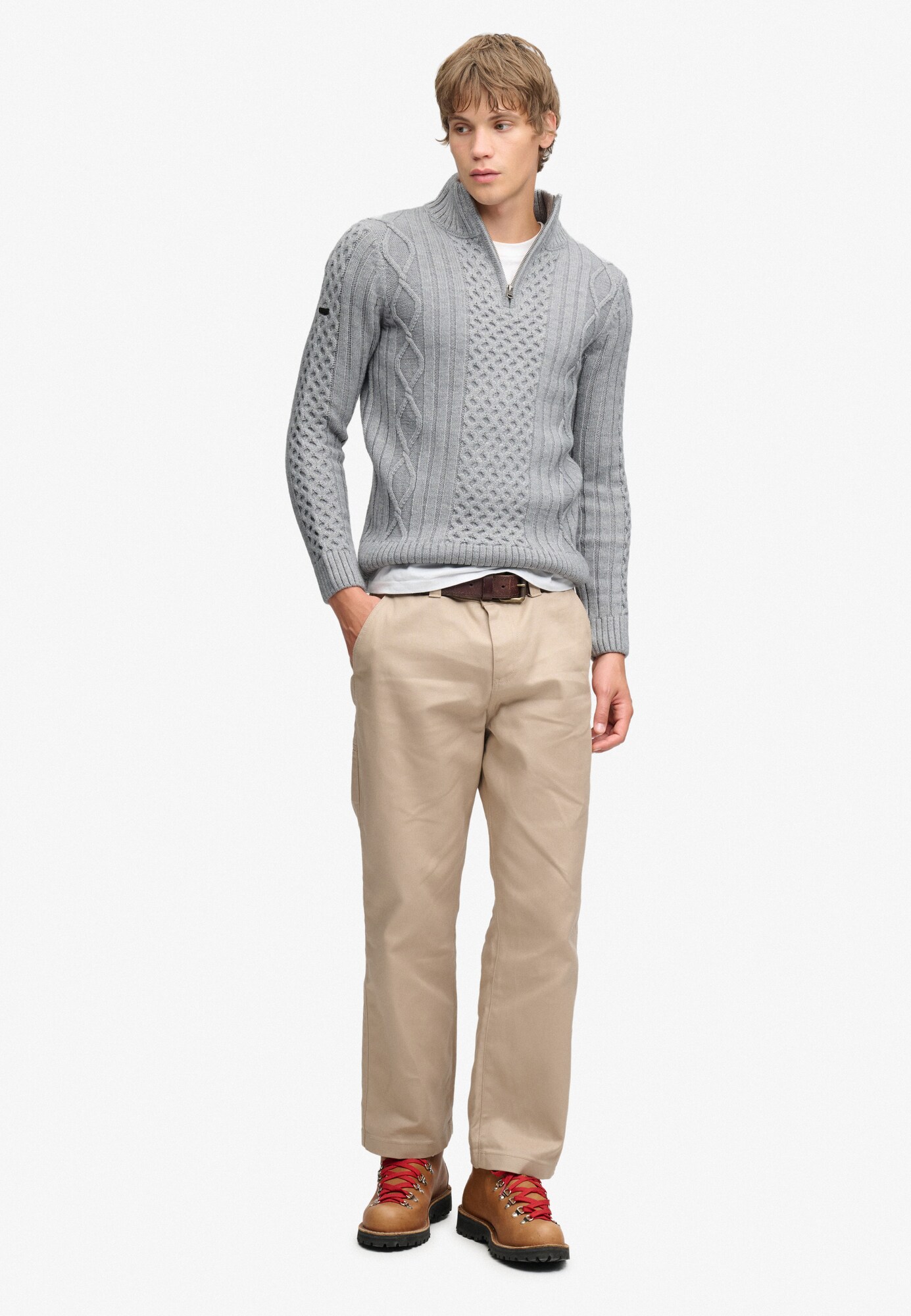 Superdry & Co Jersey 'JACOB'  gris – imagen 4