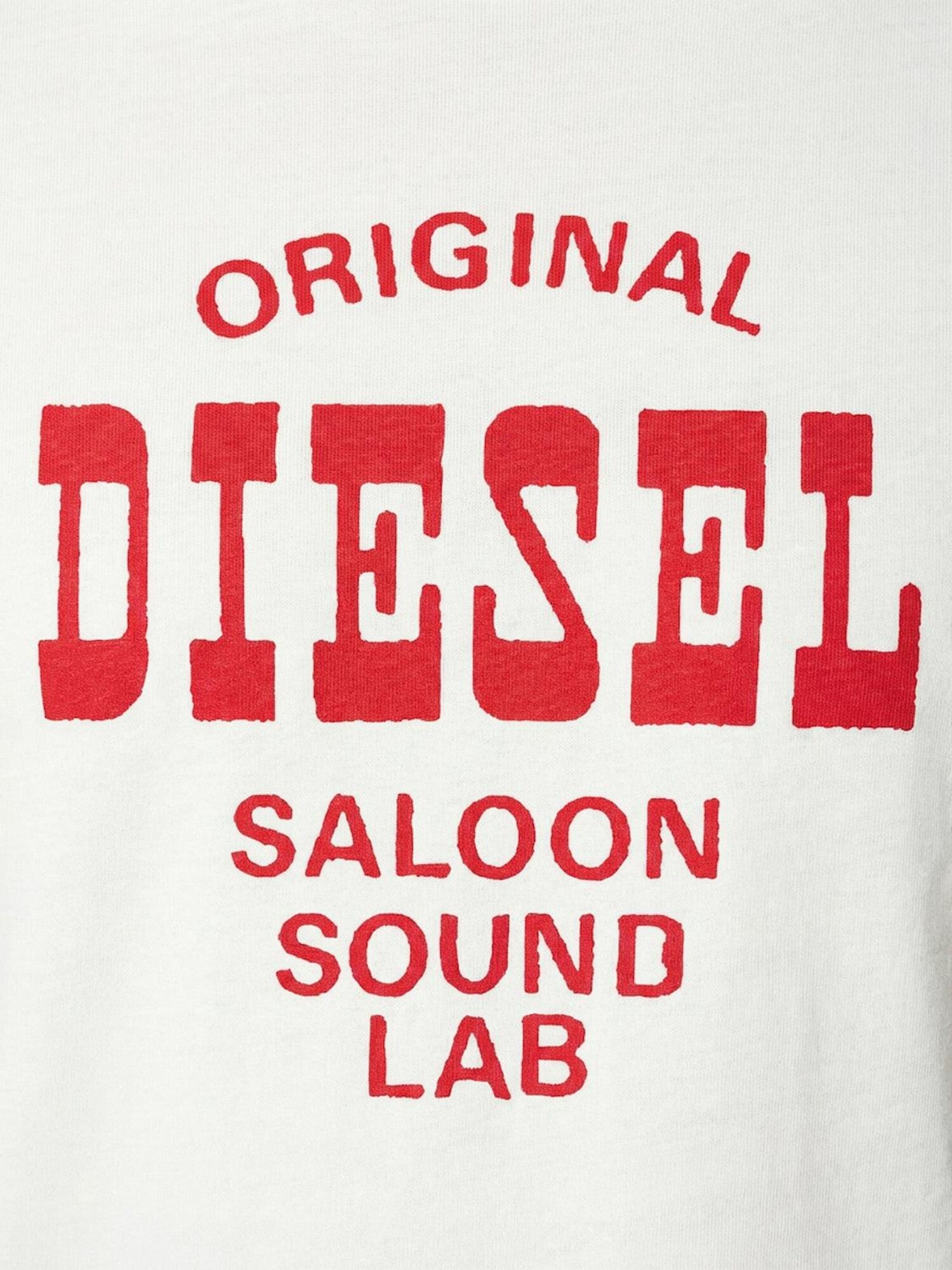 DIESEL Camiseta 'T-DIEGOR-E12'  blanco natural – imagen 3