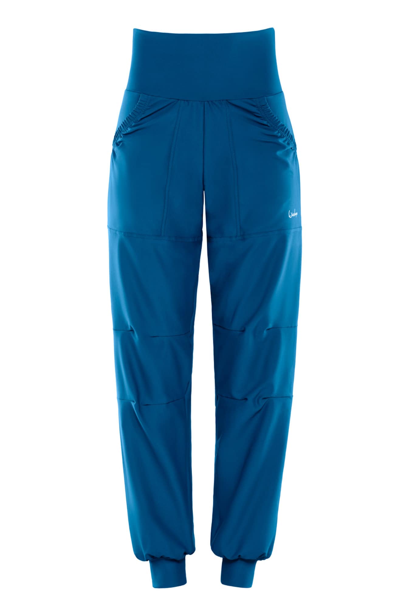 Winshape Pantaloni sport LEI101C  verde petrol