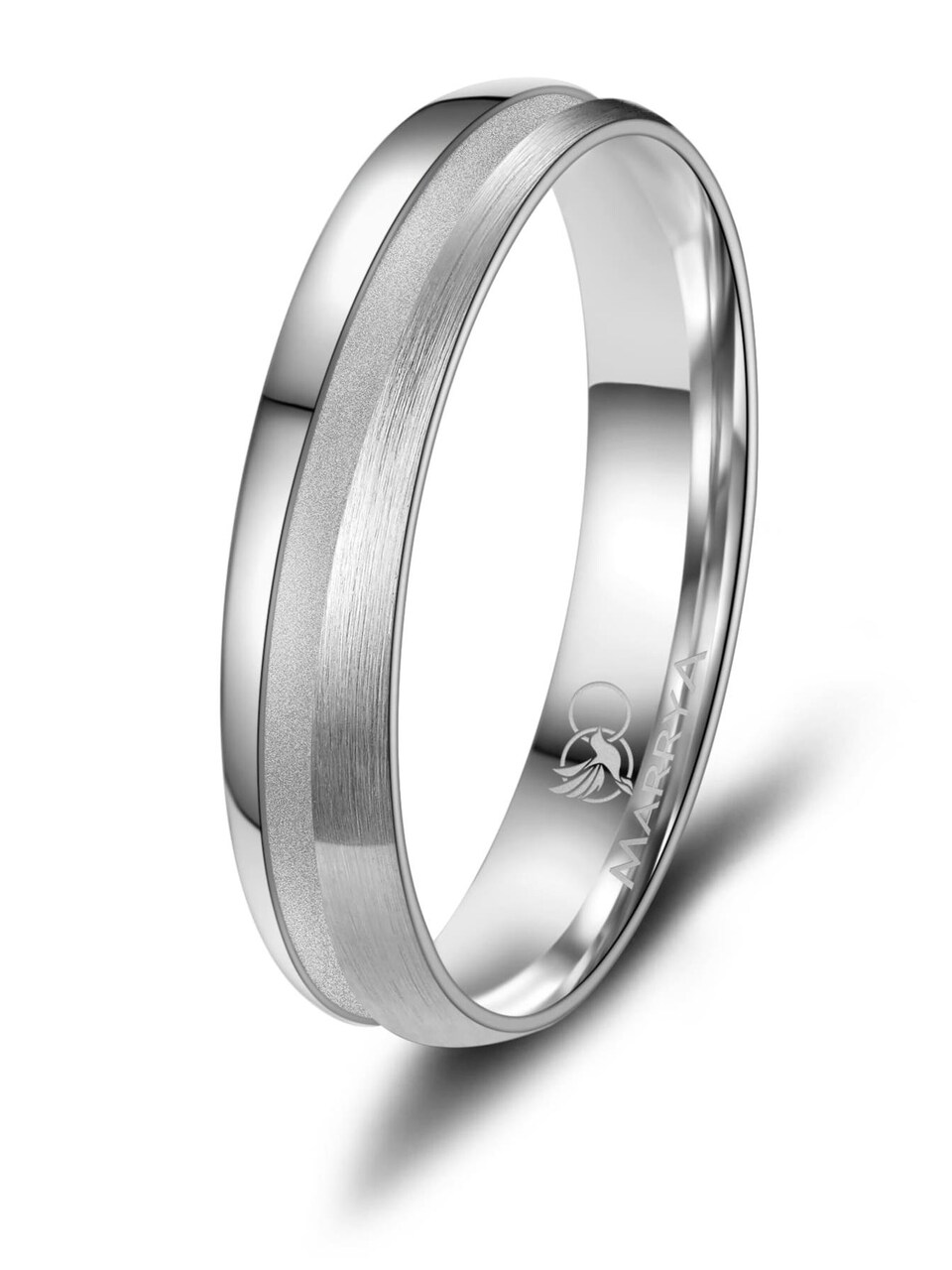 Ring 'MARRYA SI-15 Ehering aus Silber'