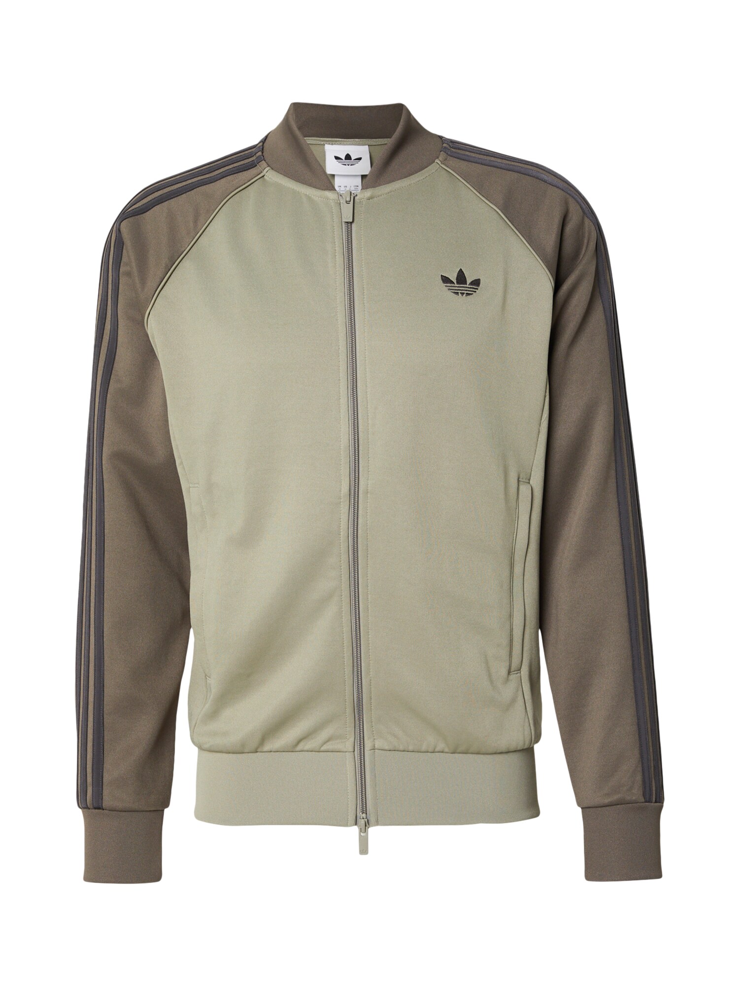 ADIDAS ORIGINALS Tepláková bunda 'SST'  zelená / kaki / čierna
