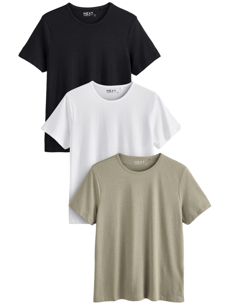 Next T-Shirt Damen Größe L taupe / schwarz / weiß