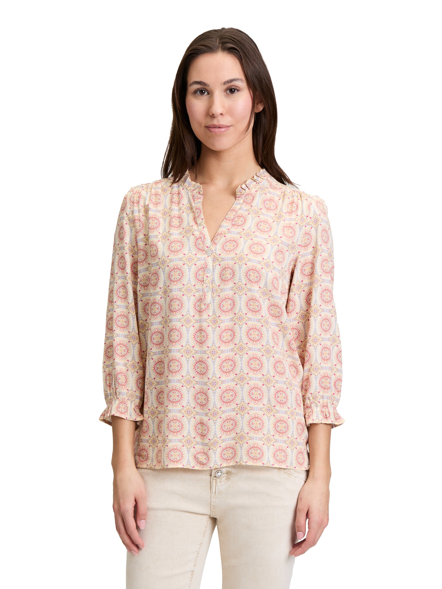 Thumbnail - Casual-Bluse mit Raffung