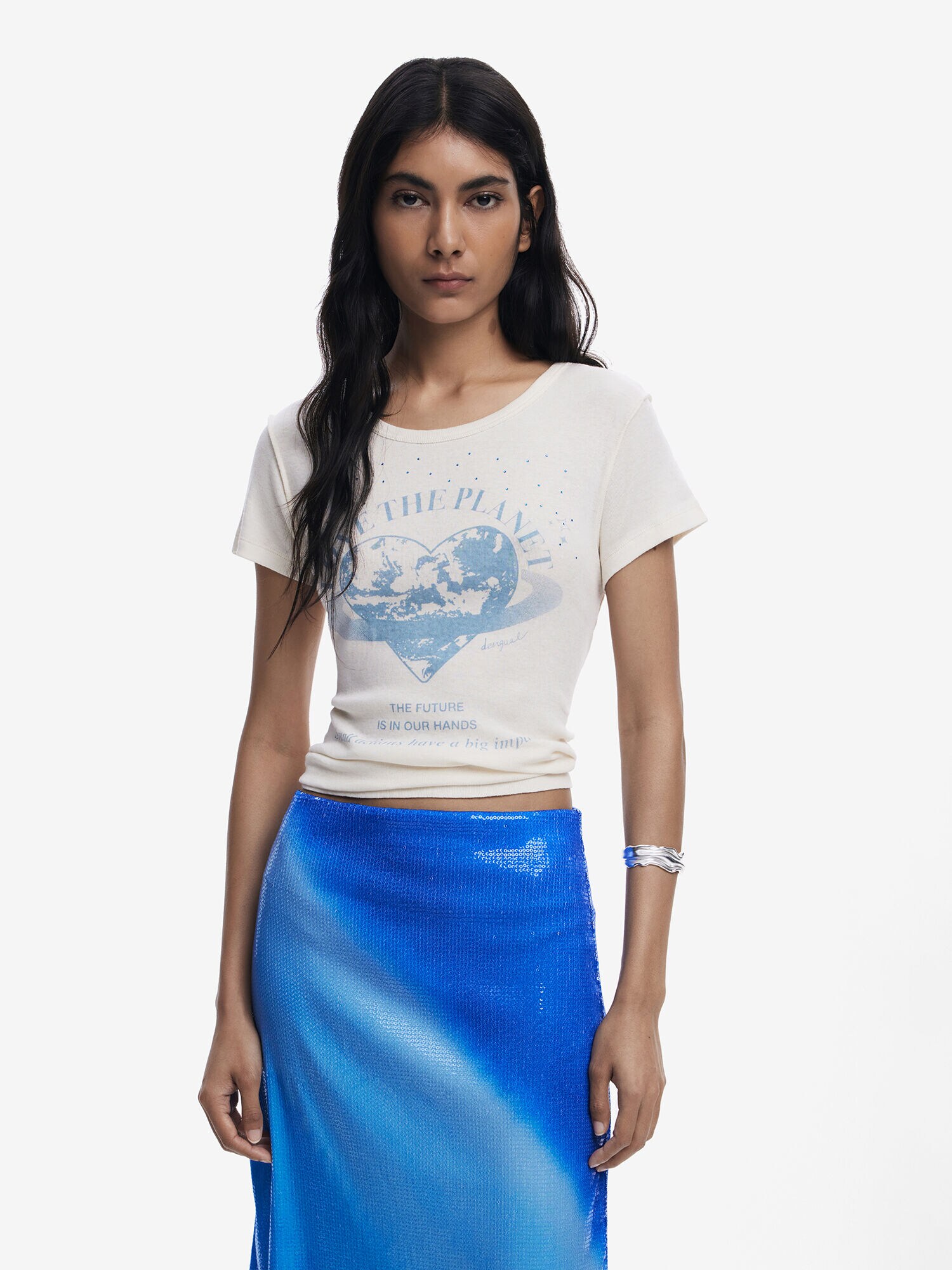 Thumbnail - T-Shirt 'Love the planet'