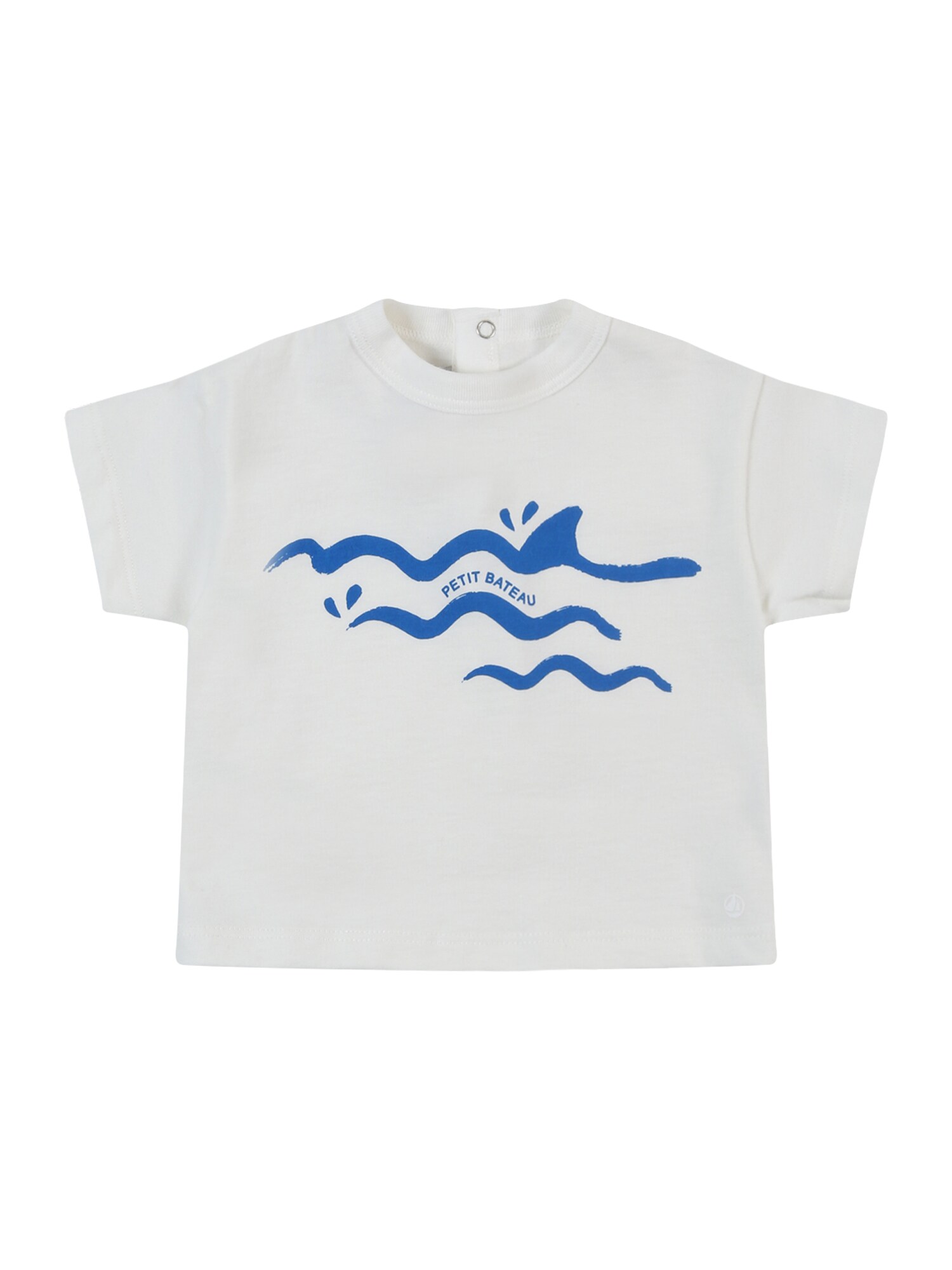 PETIT BATEAU Póló  kék / piszkosfehér akciós termékkép 1