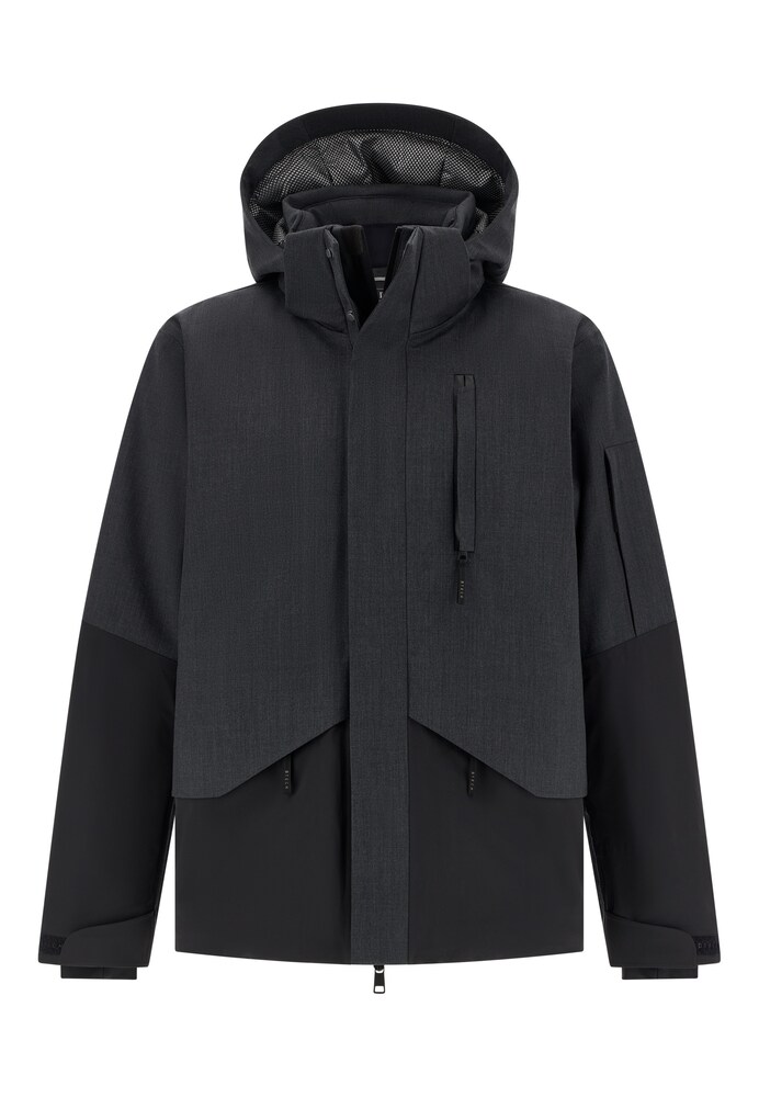 Boggi Milano Jacke Herren Größe M dunkelgrau / schwarz