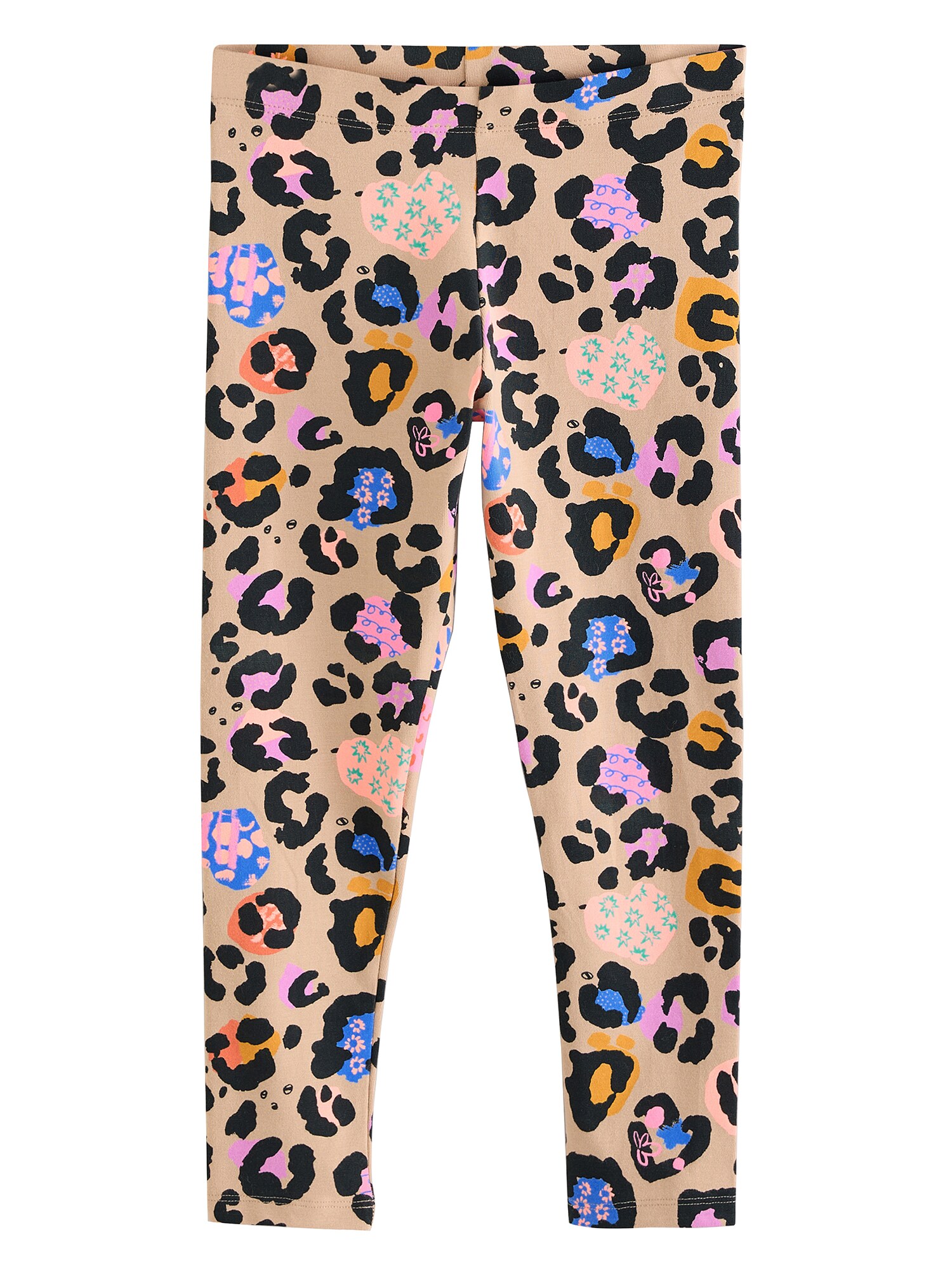 Next Leggings  teveszín / homok / lila / fekete akciós termékkép 1