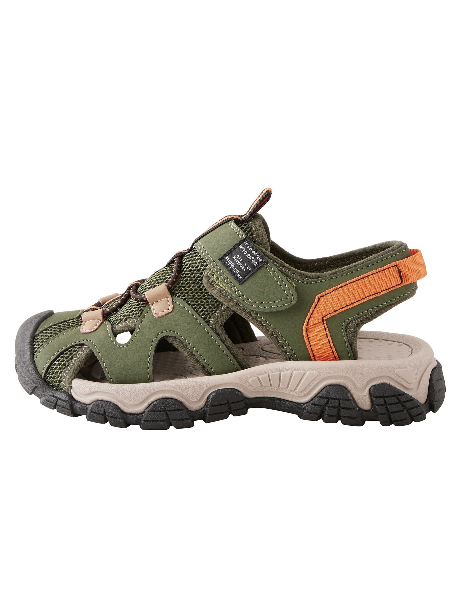 Next Szandálok  khaki / narancs akciós termékkép 1