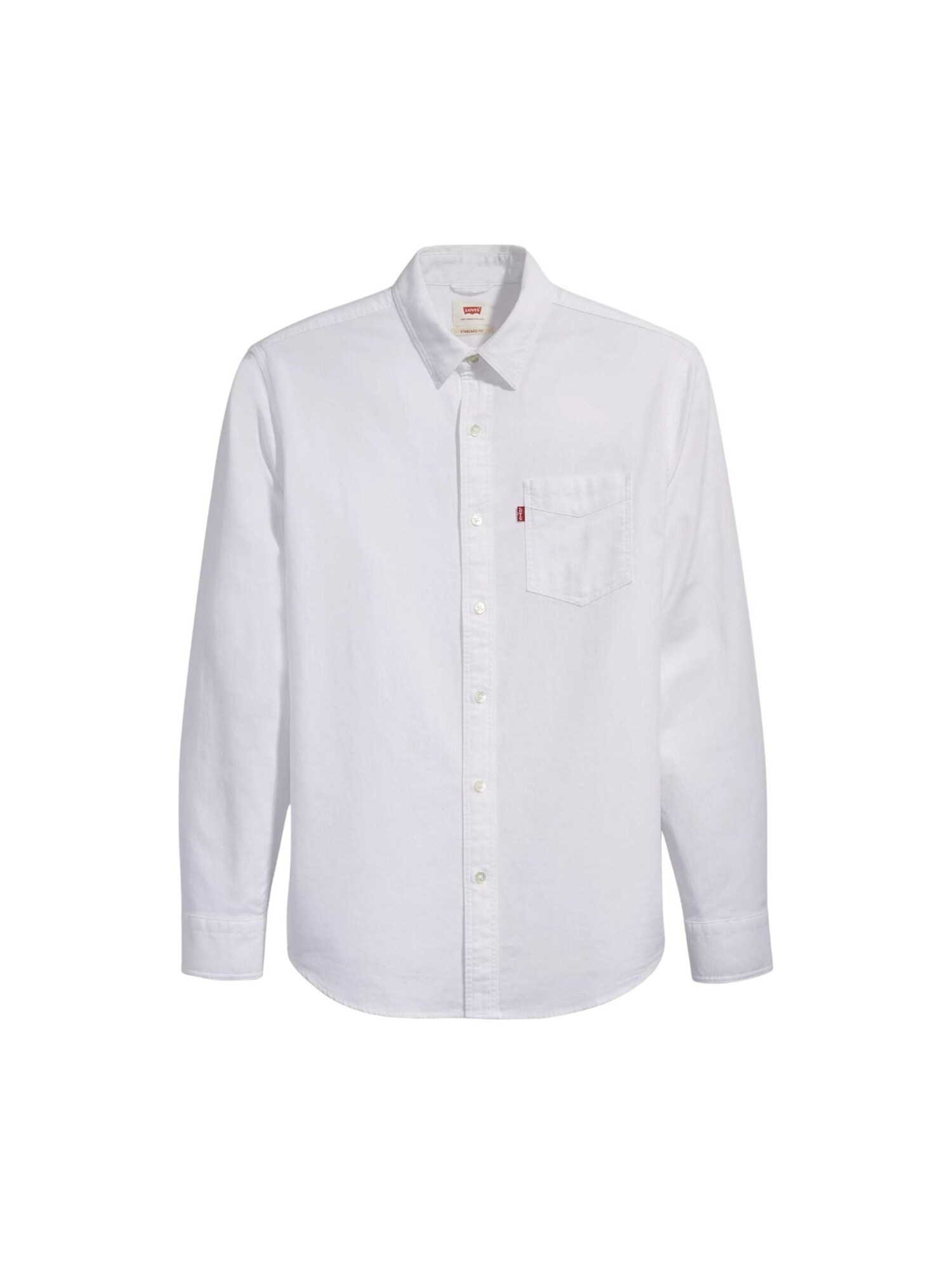 LEVI'S ® Camiseta 'LEVI'S SUNSET 1 POCKET STANDARD CAMICIA' blanco