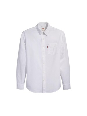 LEVI'S ® Camisa 'LEVI'S SUNSET 1 POCKET STANDARD CAMICIA'  blanco