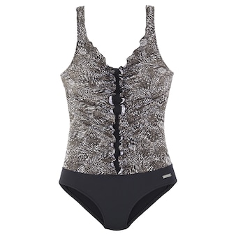 LASCANA, Stahovací plavky 'Powder', bílá