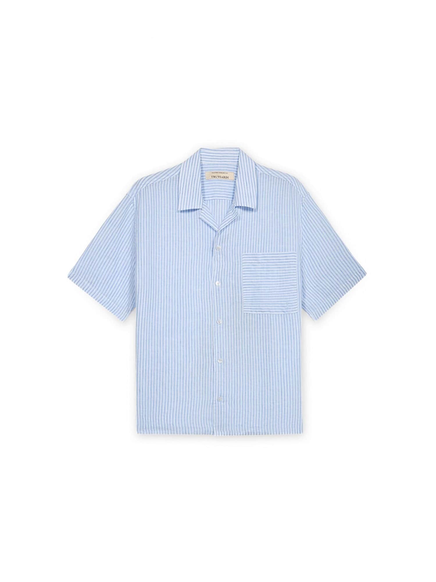 Trussardi Camisa  azul