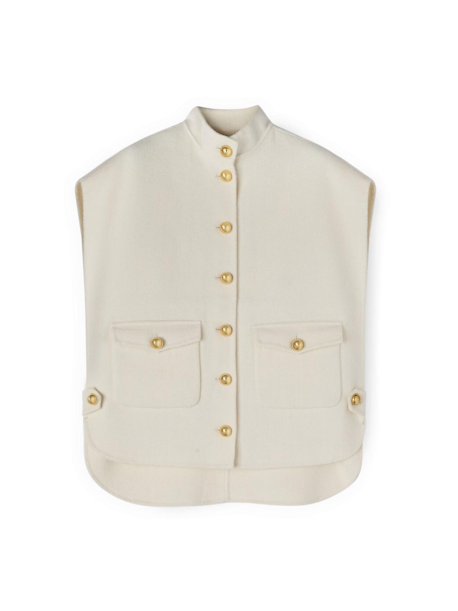 MOTIVI Chaleco  beige