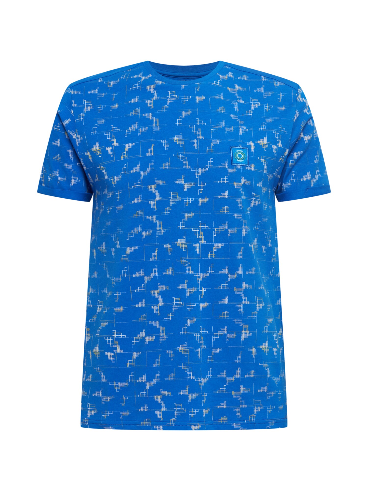 Gabbiano Marškinėliai mėlyna / alyvuogių spalva / balta