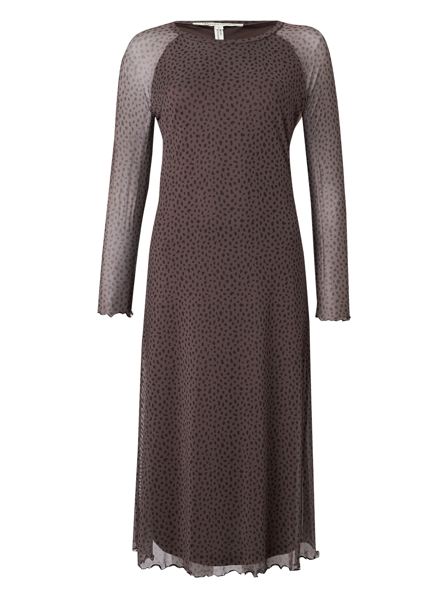 TOM TAILOR DENIM Rochie  ciocolatiu / negru