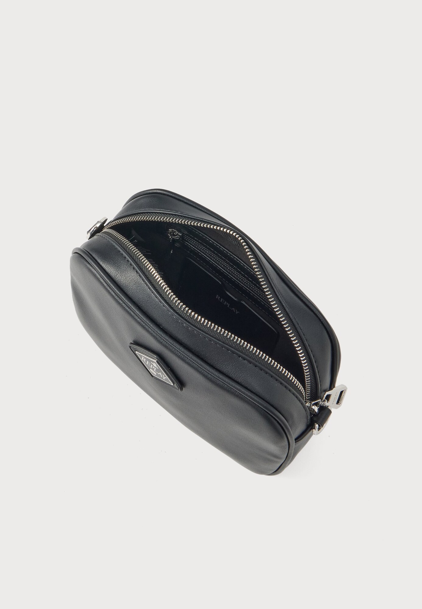 REPLAY Bolso de hombro  negro – imagen 14