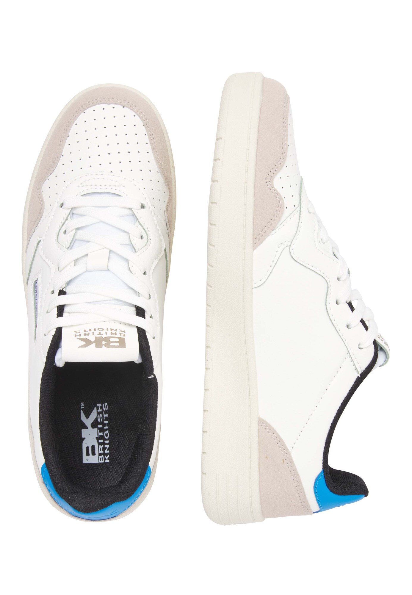 BRITISH KNIGHTS Zapatillas deportivas bajas ' NOORS ' azul / greige / blanco – imagen 3