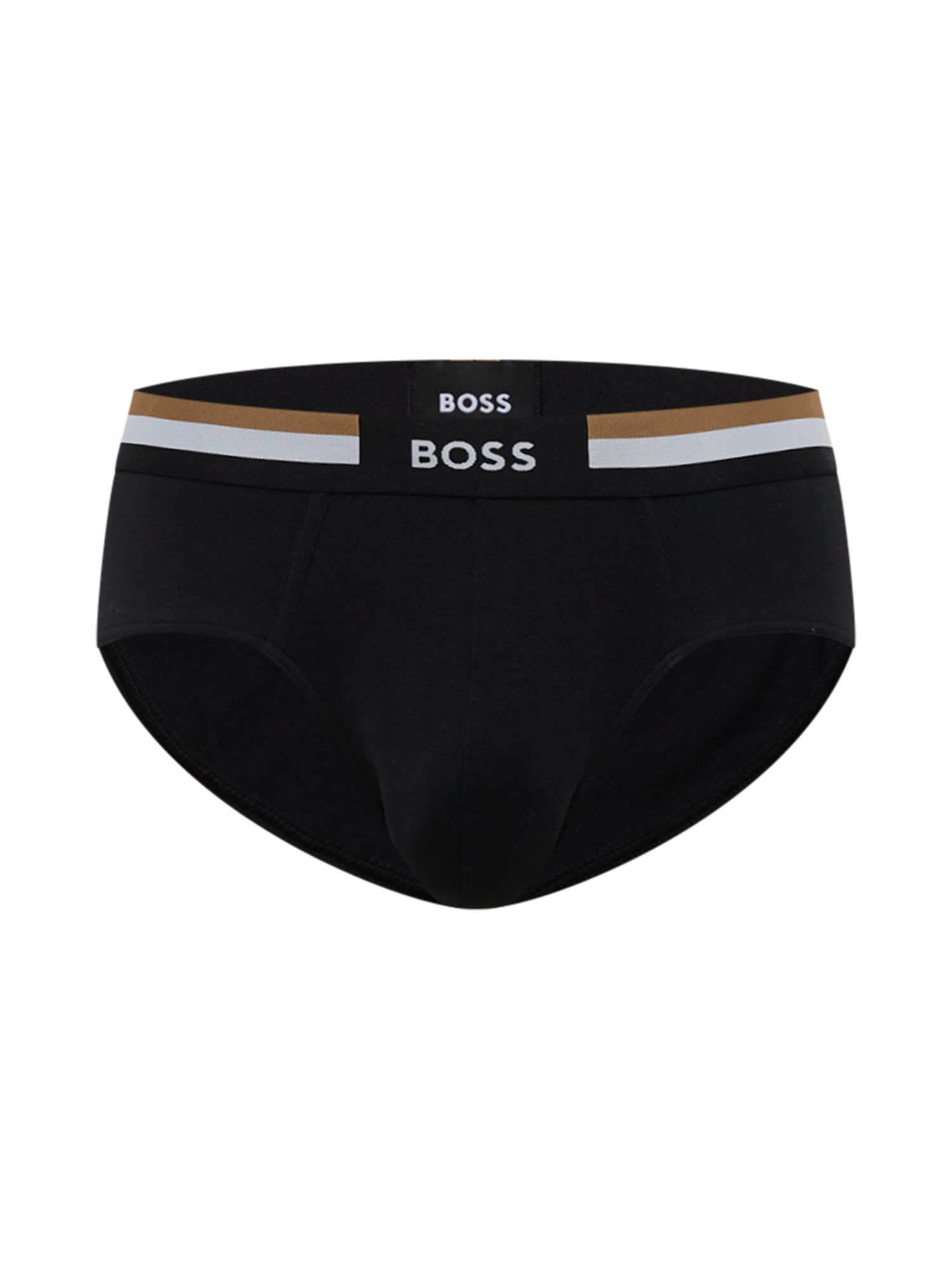 BOSS Black Слип 'Motion'  кафяво / черно / бяло