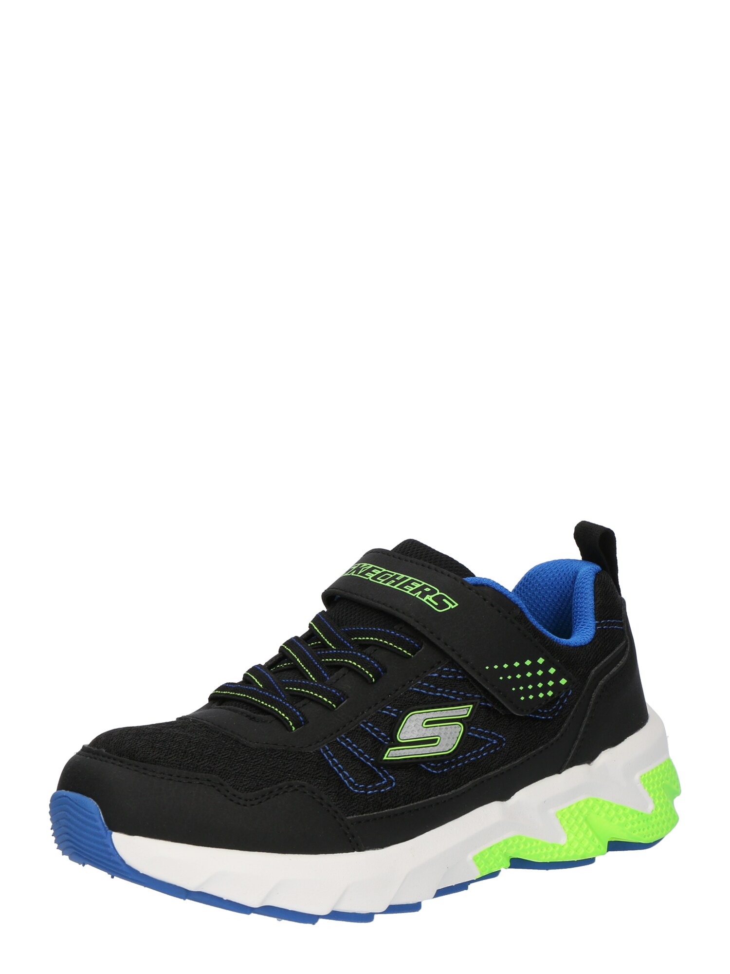 SKECHERS Tenisky 'MICROSPEC ADVANCE'  modrá / striebornosivá / svetlozelená / čierna