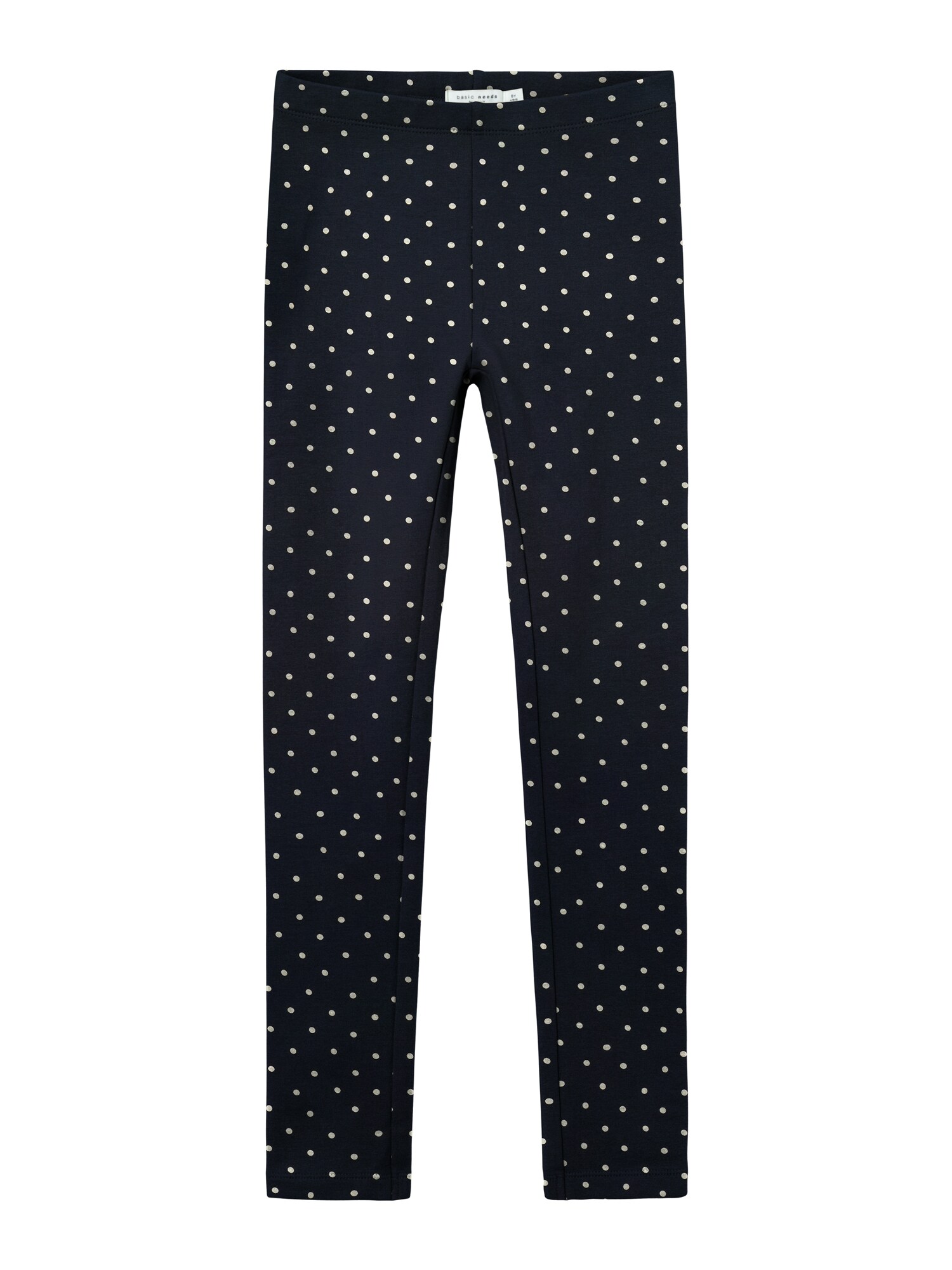 NAME IT Leggings 'NKFDAVINA'  zafir / fehér akciós termékkép 1