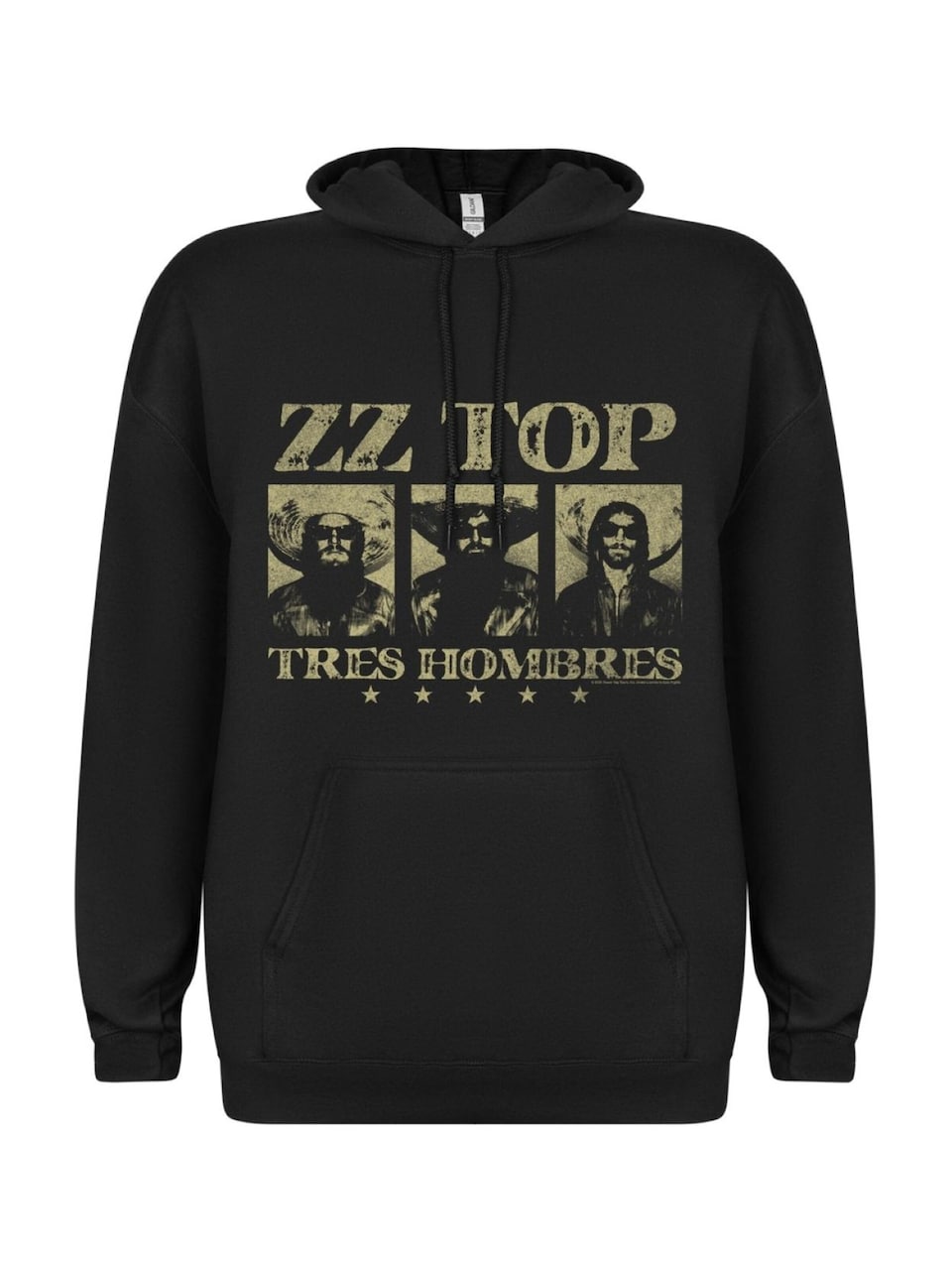 Sweatshirt 'ZZ Top Tres Hombres Hoodie Kapuzenpullover'