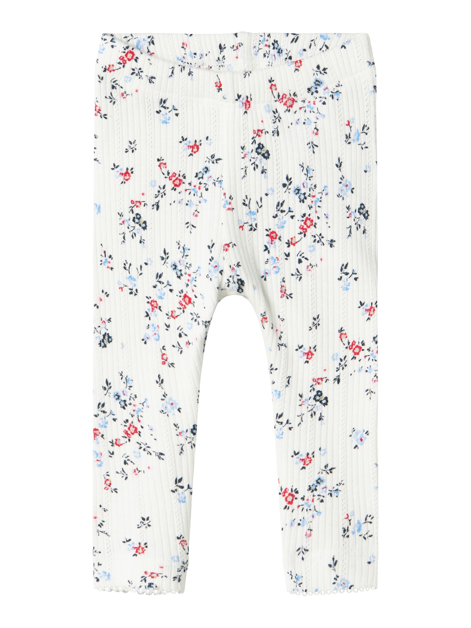 NAME IT Leggings 'NBFFILINE'  világoskék / sötétzöld / piros / fehér akciós termékkép 1